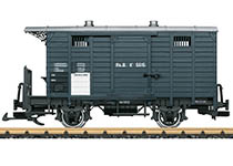076-L45302 - G - RhB gedeckter Güterwagen